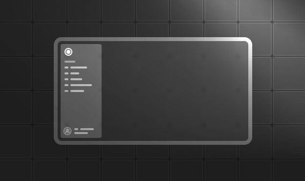 Sidebar component preview